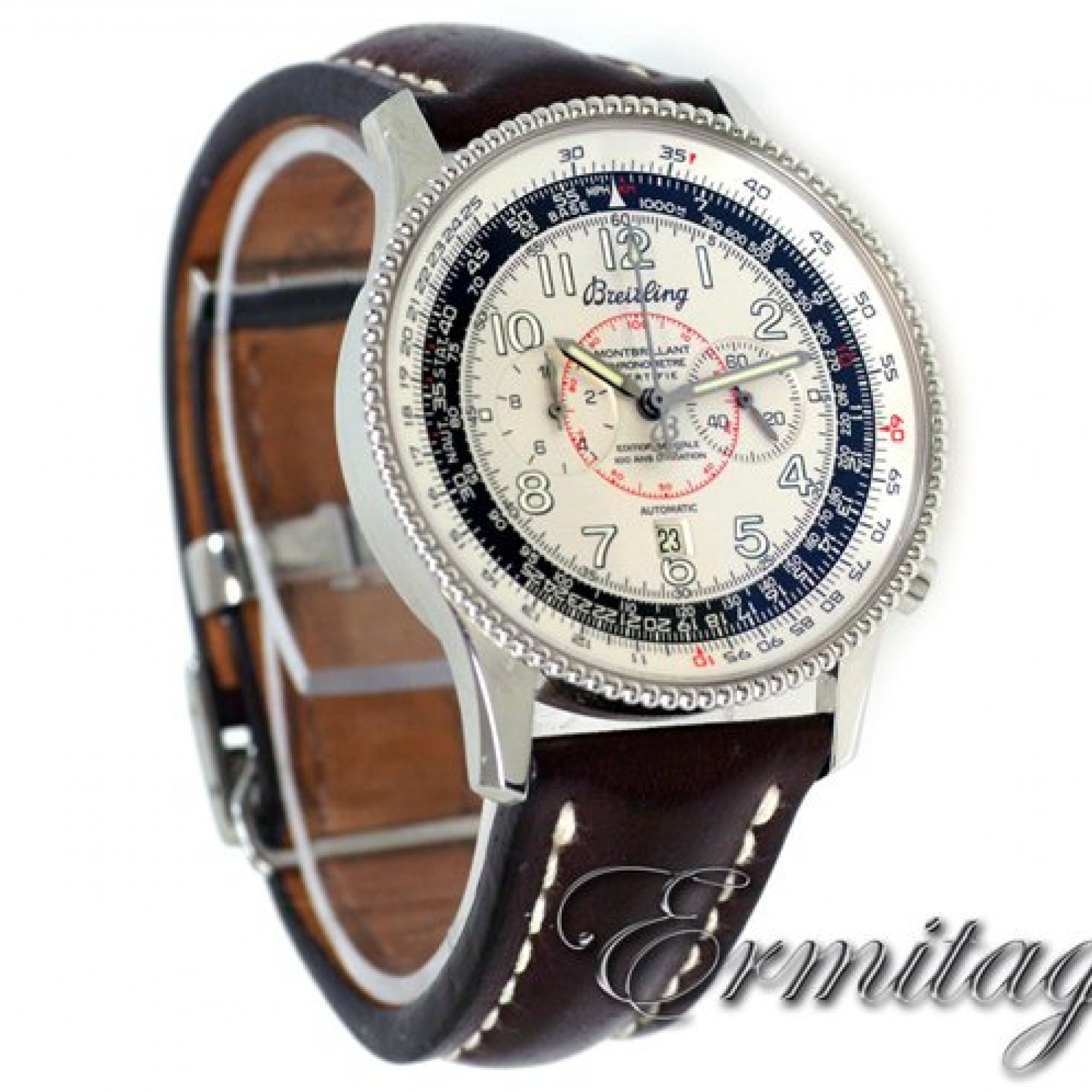 Pre-Owned Breitling Navitimer Montbrillant A35330 Steel